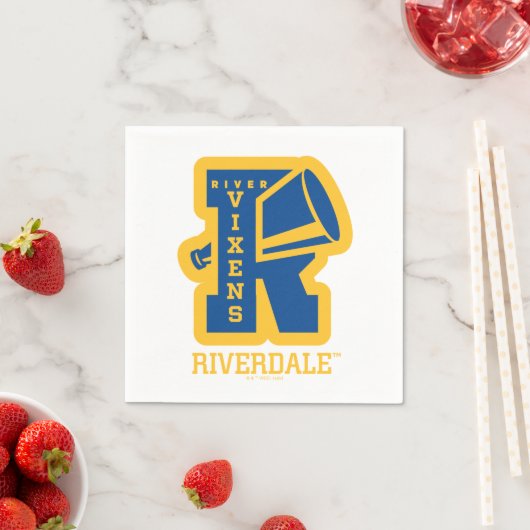 Fluss Vixens Letterman Serviette (Beispiel)