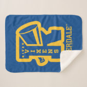 Fluss Vixens Letterman Sherpadecke (Vorderseite (Horizontal))