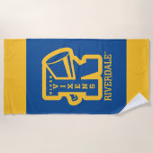 Fluss Vixens Letterman Strandtuch (Vorderseite)