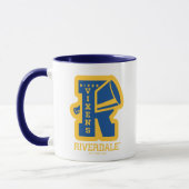 Fluss Vixens Letterman Tasse (Links)