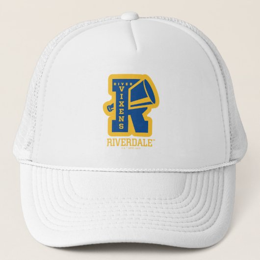 Fluss Vixens Letterman Truckerkappe (Vorderseite)