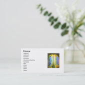 Fluss von Leben-Geschäft Karte (Stehend Vorderseite)