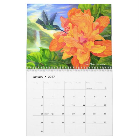 Fluss von Leben-Kalender-Kalender 2009 Kalender (Jan 2027)