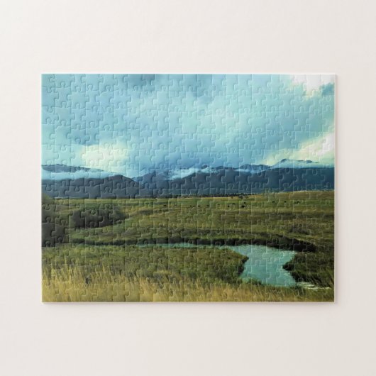 Fluss Wallowa, Oregon Puzzle (Horizontal)