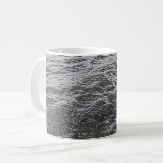 Fluss Wasser Kaffeetasse (Vorderseite Links)