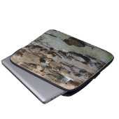Fluss Wasser Laptopschutzhülle (Vorne Knopf)