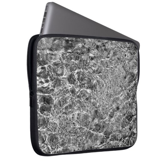 Fluss Water Ripples Laptopschutzhülle (Vorne Rechts)