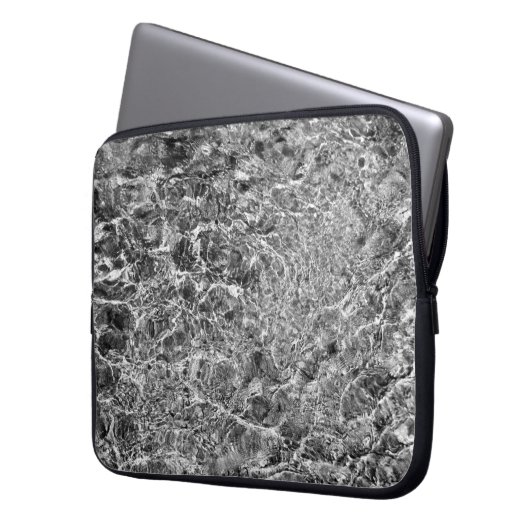 Fluss Water Ripples Laptopschutzhülle (Vorderseite Links)