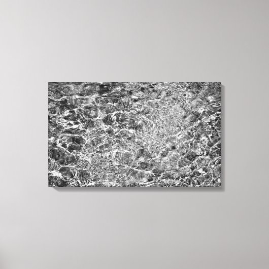 Fluss Water Ripples Leinwanddruck (Vorderseite)