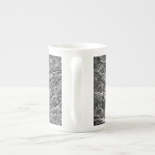 Fluss Water Ripples Porzellantasse (Rückseite)