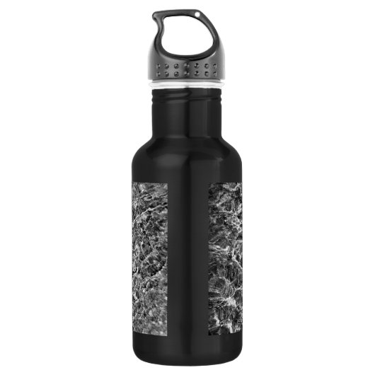 Fluss Water Ripples Trinkflasche (Rückseite)