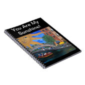 Fluss-Weg-Anmerkungs-Buch Notizblock (Rechte Seite)