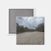 Fluss Wharfe Magnet (Vorderseite/Rückseite)