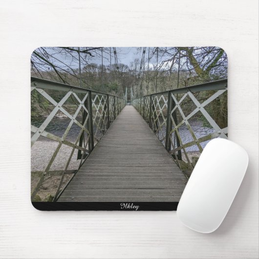 Fluss Wharfe Mousepad (Mit Mouse)
