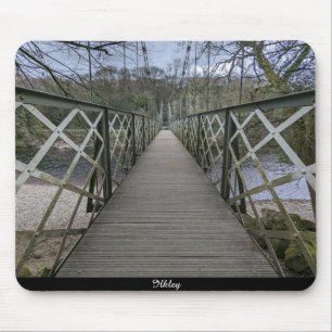 Fluss Wharfe Mousepad