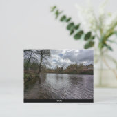 Fluss Wharfe Postkarte (Stehend Vorderseite)