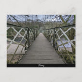 Fluss Wharfe Postkarte (Vorderseite)