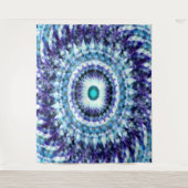 Fluss wirlend... wandteppich (Vorderseite)