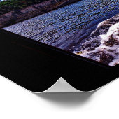 Fluss Wisconsin Poster (Ecke)