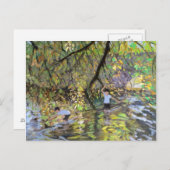 Fluss Wye 2008 Postkarte (Vorne/Hinten)