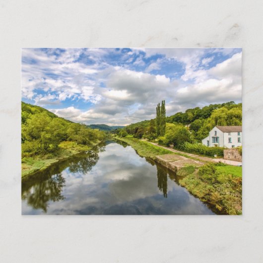Fluss Wye Postcard Postkarte (Vorderseite)