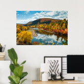 Fluss Yampa im Herbst Poster (Heimbüro)