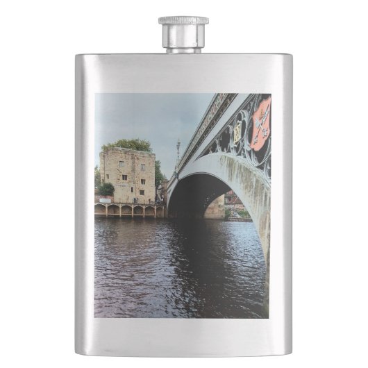 Fluss York Flachmann (Vorderseite)