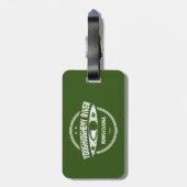 Fluss Youghiogheny, Pennsylvania Gepäckanhänger (Rückseite vertikal)