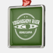 Fluss Youghiogheny, Pennsylvania Ornament Aus Metall (Links)