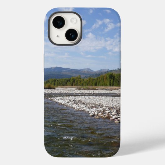 Flussabwärts auf dem Snake River I Case-Mate iPhone Hülle (Rückseite)