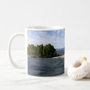 Flussabwärts auf dem Snake River I Kaffeetasse