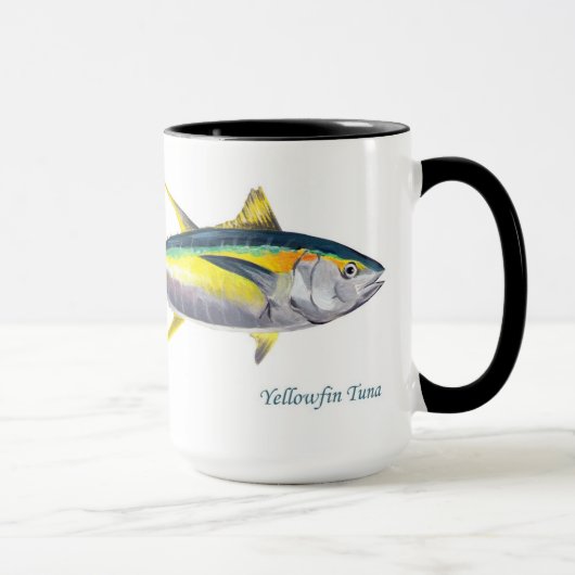 FlussbarschThunfisch-Tasse Tasse (Rechts)