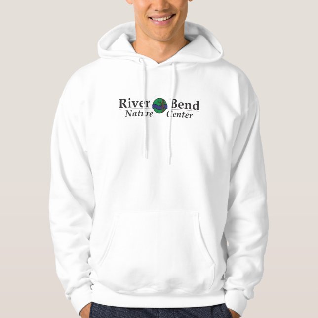 Flussbiegung-Logo-ErwachsenerHoodie Hoodie (Vorderseite)
