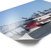 Flussboot Foto (Ecke)
