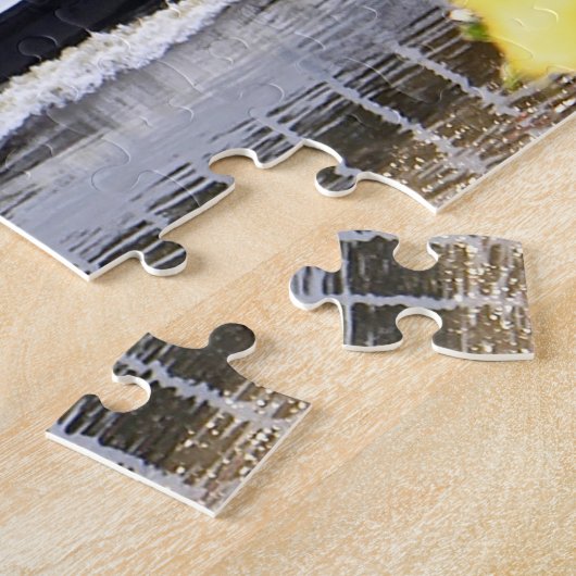 Flussboot Minnesota.Weihnachtsgrüße Puzzle (Seite)