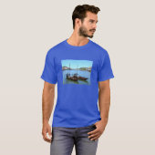 Flussboote in Porto T-Shirt (Vorne ganz)