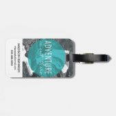 Flüsse| Abenteuer gibt es Angebot Gepäckanhänger (Rückseite horizontal)