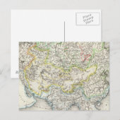 Flüsse Asiens Postkarte (Vorne/Hinten)