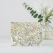 Flüsse Asiens Postkarte (Stehend Vorderseite)