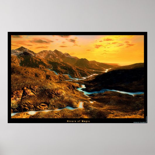 Flüsse der Magie Poster (Vorne)