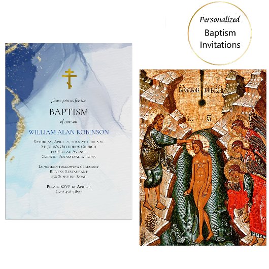 Flüsse des lebenden Wassers Orthodoxe Christliche  Einladung