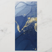 Flüsse des lebenden Wassers Orthodoxe Christliche Menükarte (Rückseite)