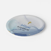 Flüsse des lebenden Wassers Orthodoxe Christliche Pappteller (Schrägansicht)