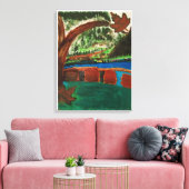 Flüsse Gestohlene Leinwand Prin (Insitu (Wohnzimmer))