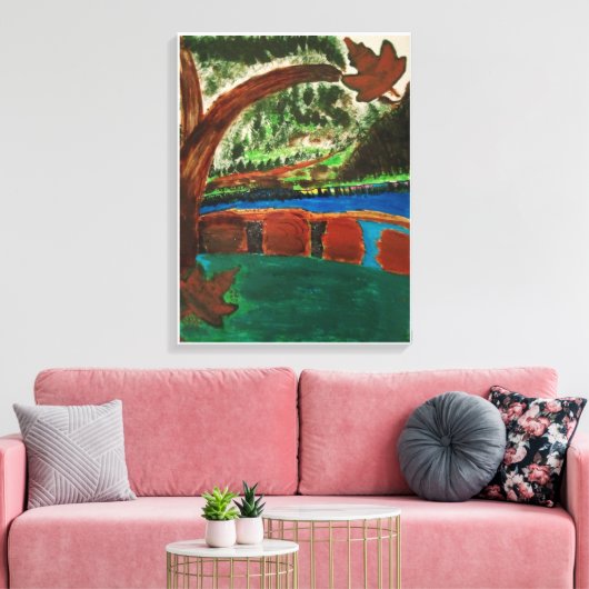 Flüsse Gestohlene Leinwand Prin (Insitu (Wohnzimmer))