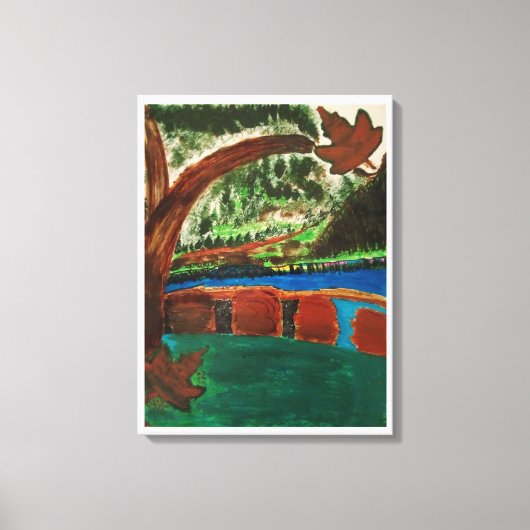 Flüsse Gestohlene Leinwand Prin (Vorderseite)