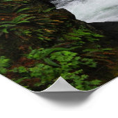 Flüsse mit lebendem Wasser Inspirationswall Poster (Ecke)