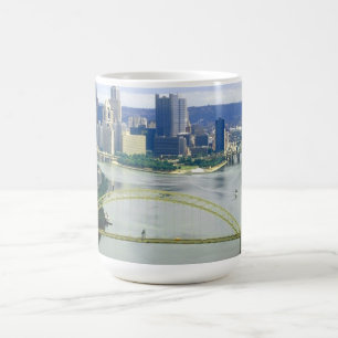 Flüsse Pittsburghs Pennsylvania Kaffeetasse