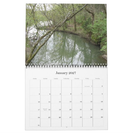 Flüsse u. Ströme, 2012 Kalender (Jan 2027)