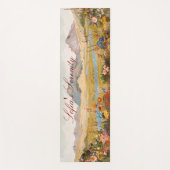 Flüsse und Blume aus naturbelassenen Bergen Yogamatte (Vorderseite)